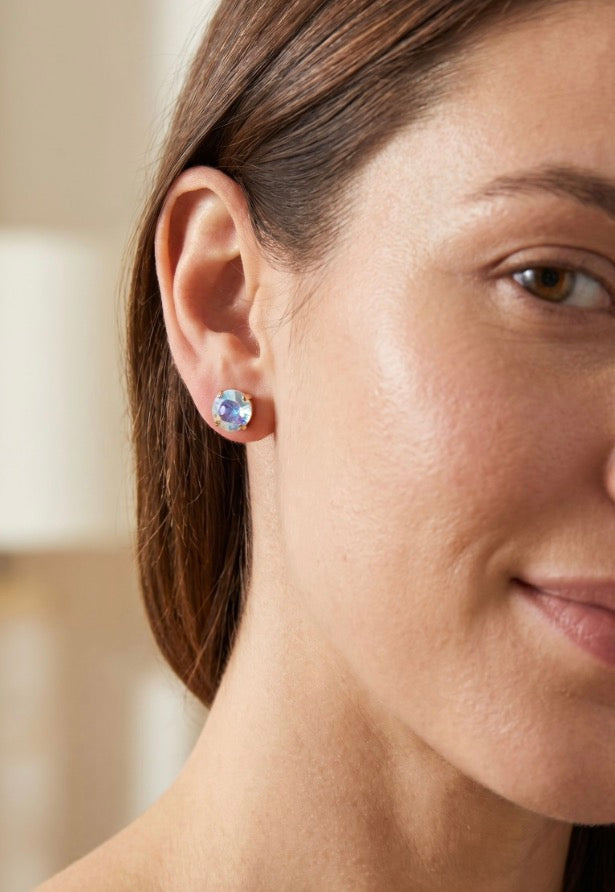 London Stud Earrings-Aurora Borealis