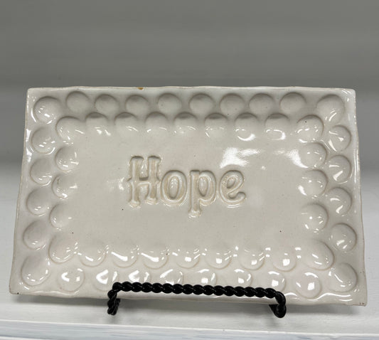 FP Rectangular "Hope" Dish in High Cotton