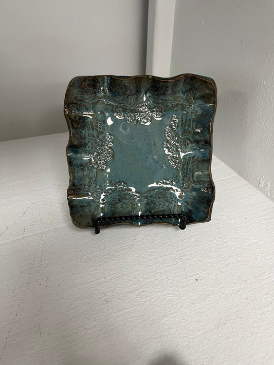 FP Square Candle Holder in Kiwi