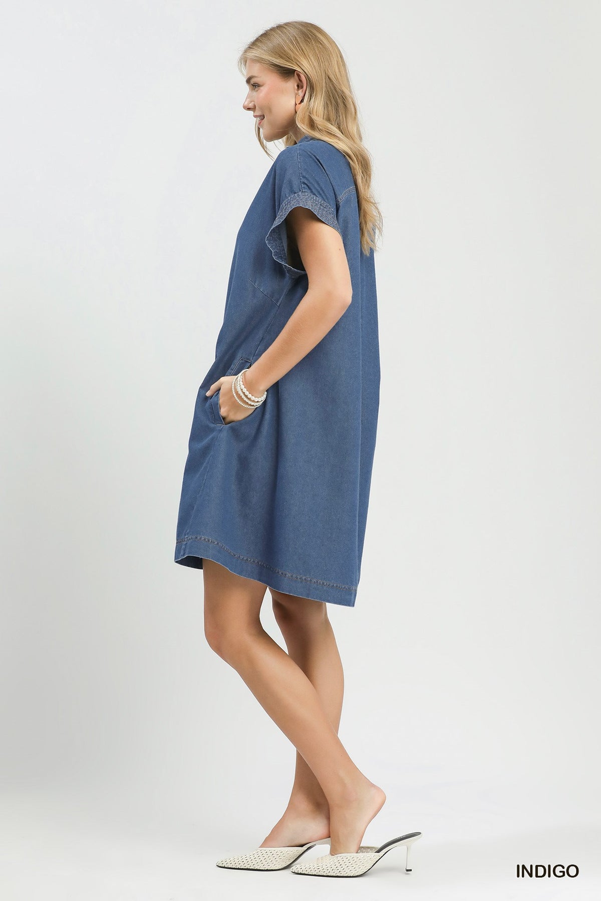 Coastal Chambray Dress