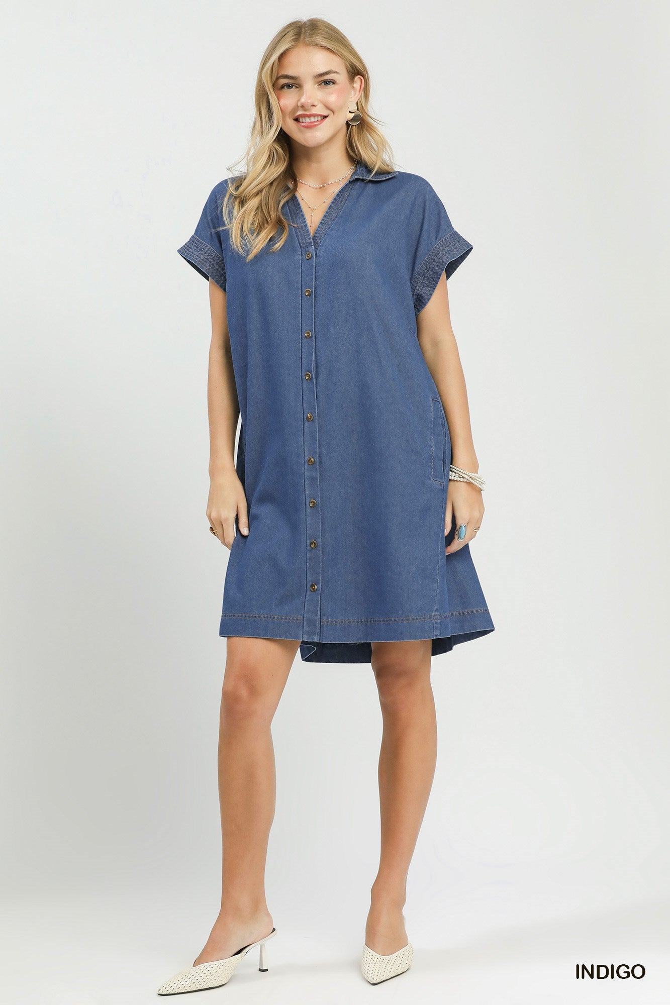 Coastal Chambray Dress