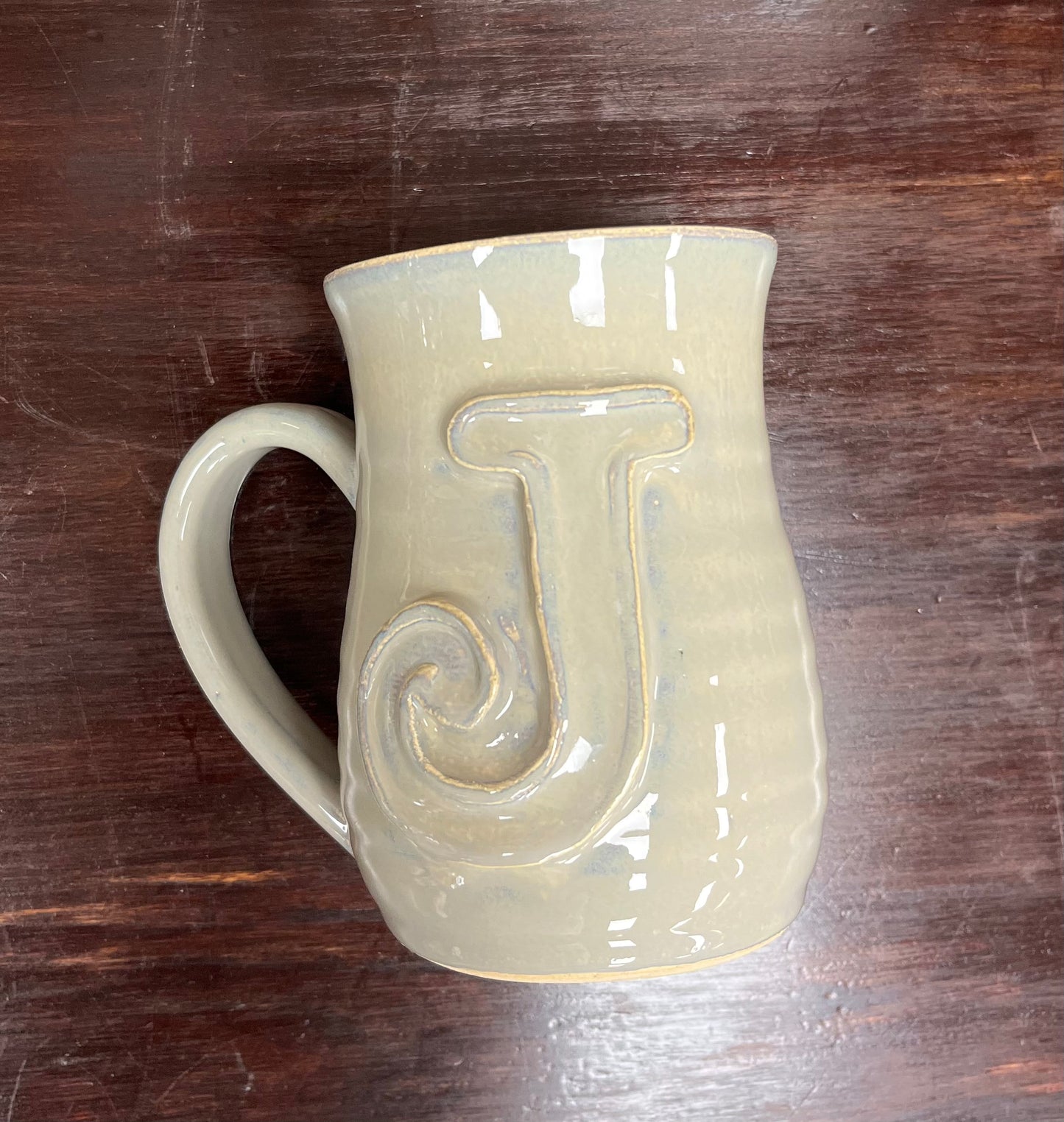 FP Initial Mugs in Morning Mist