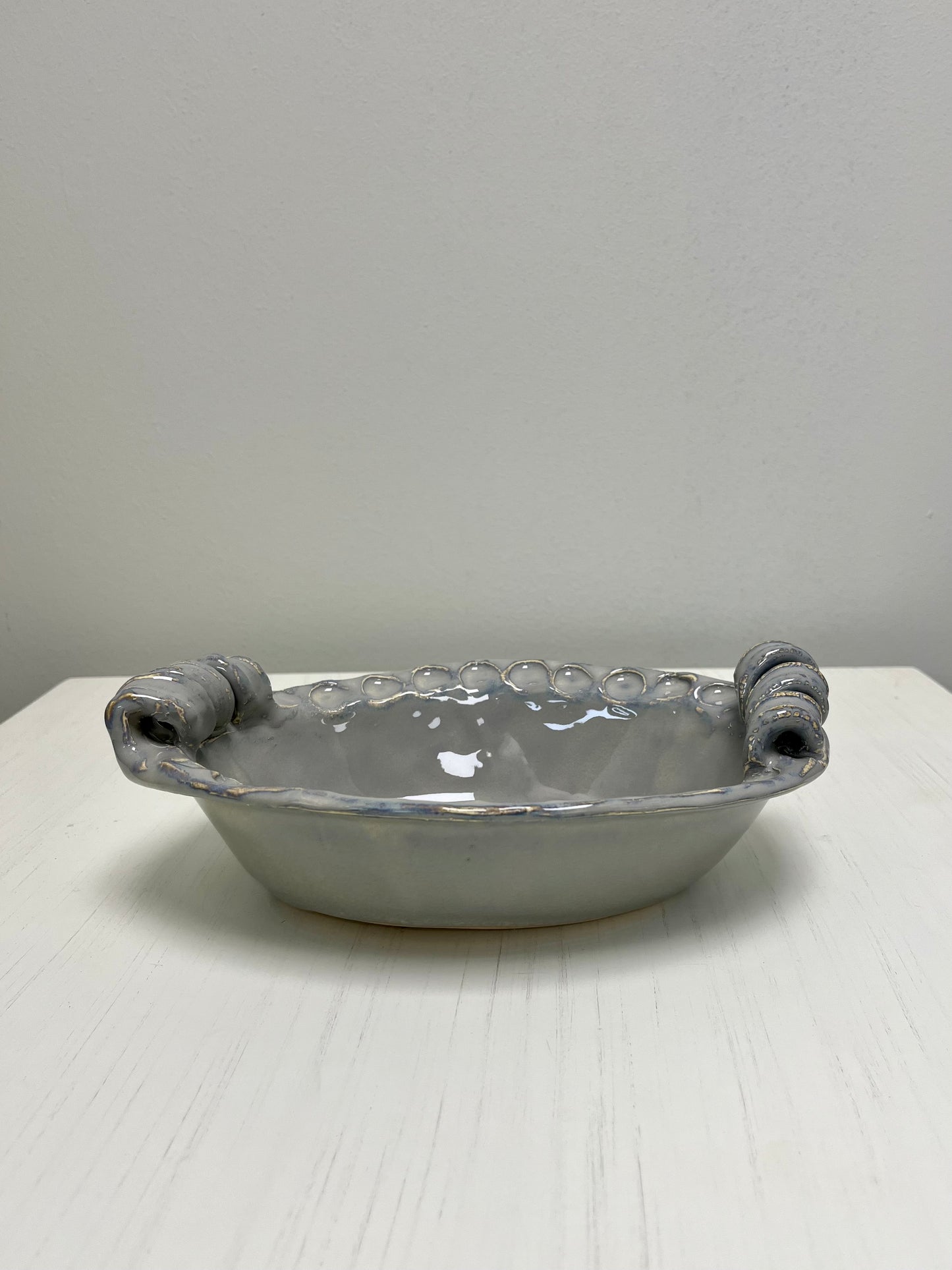 FP Oval Bowl in Morning Mist