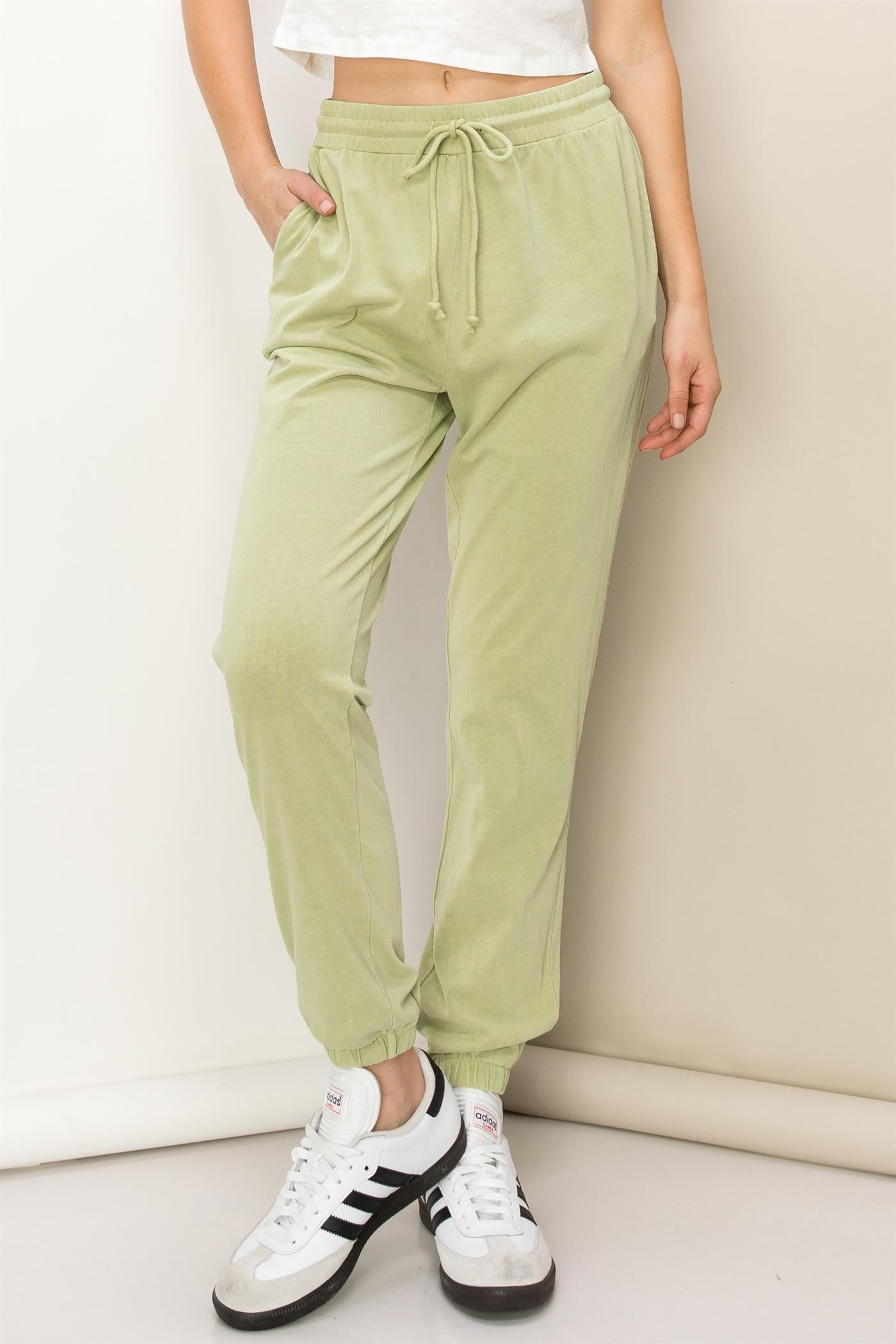 Elastic Waist Sweatpants