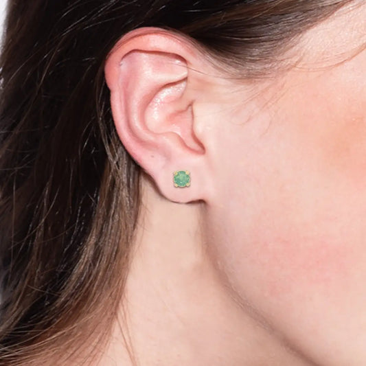 Jayda Stud Earrings - Pacific Opal