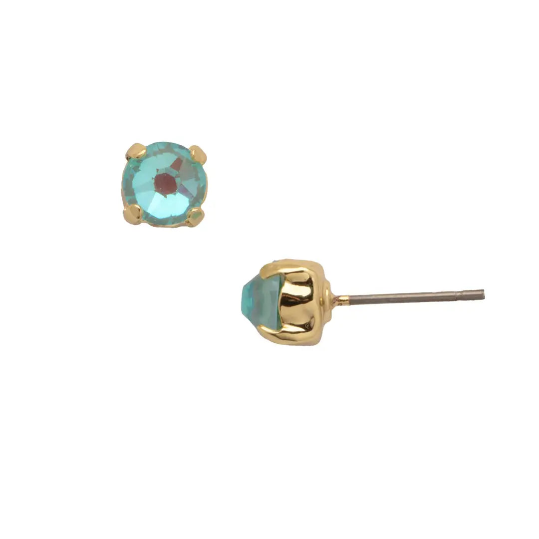 Jayda Stud Earrings - Summer Blue Delight