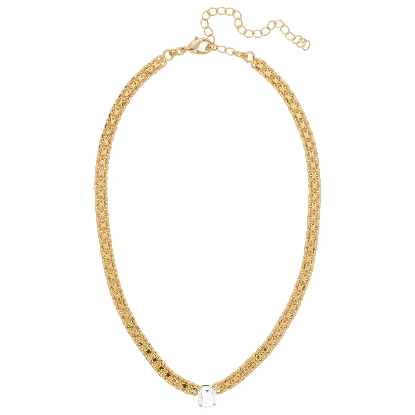 Octavia Tennis Necklace - Crystal