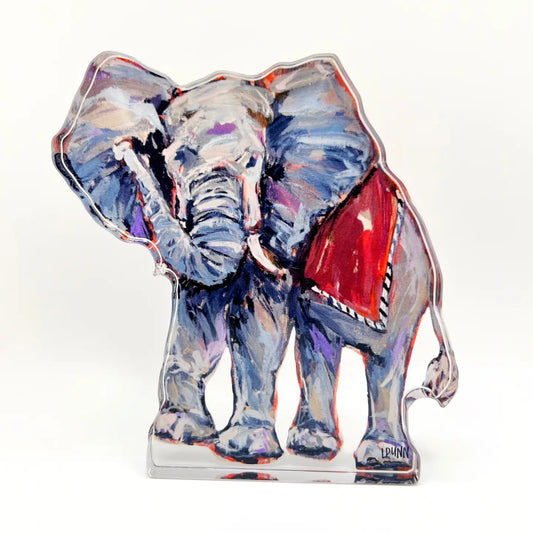 Alabama Elephant Acrylic Block