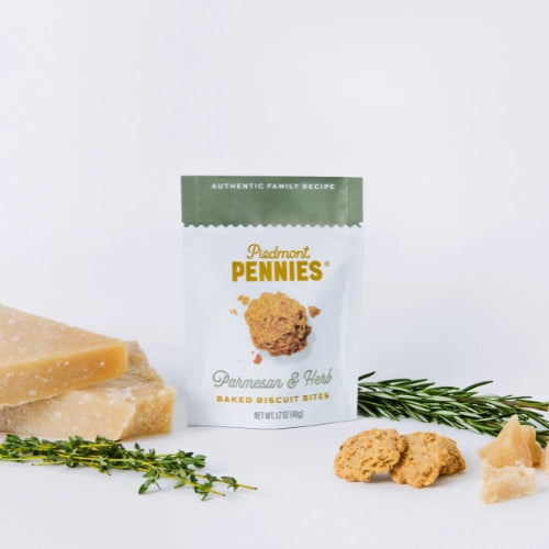 Parmesan & Herb Piedmont Pennies (Small Pouch)