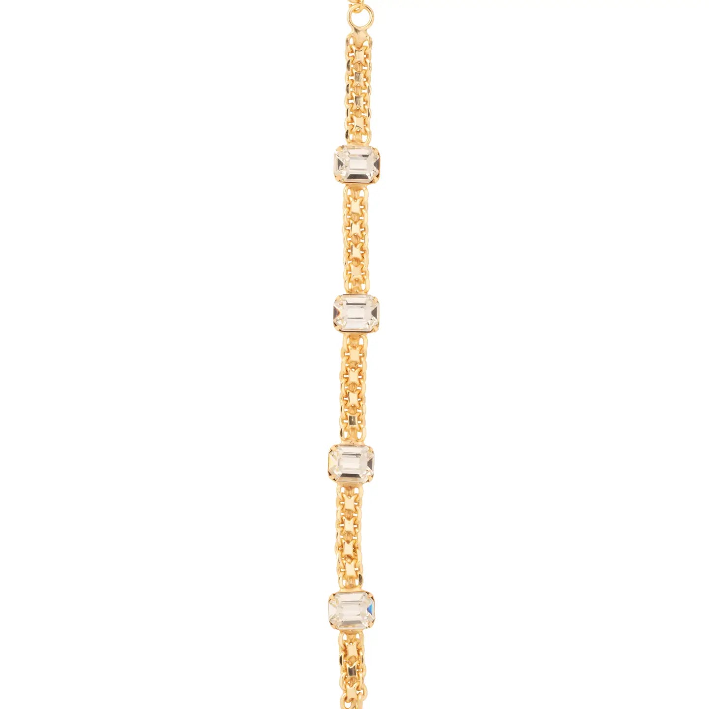 Octavia Repeating Tennis Bracelet - Crystal