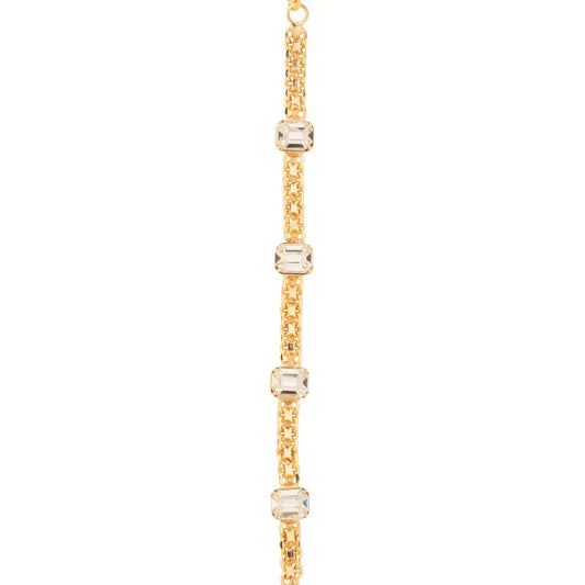 Octavia Repeating Tennis Bracelet - Crystal