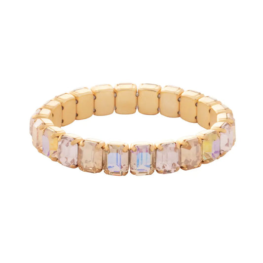 7 Inch Octavia Stretch Bracelet - Golden Goddess