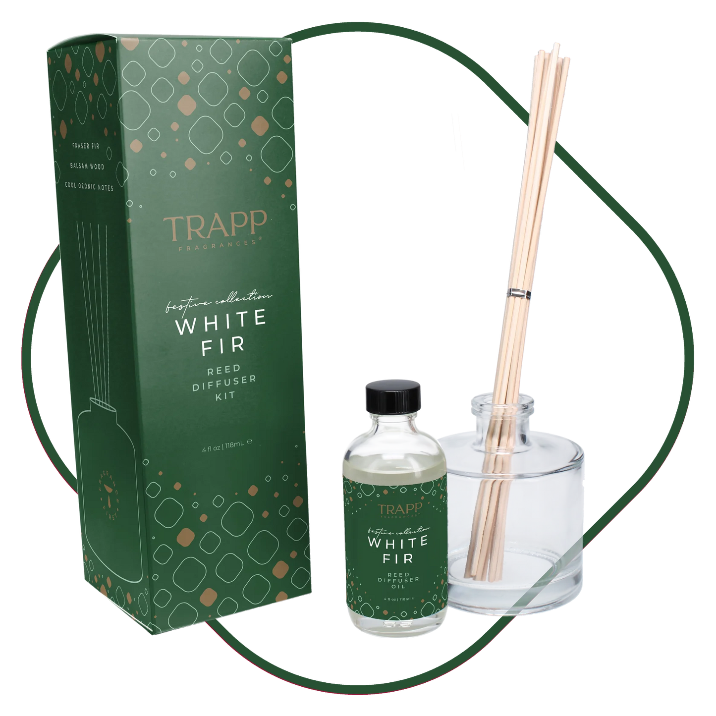 White Fir Trapp Candle