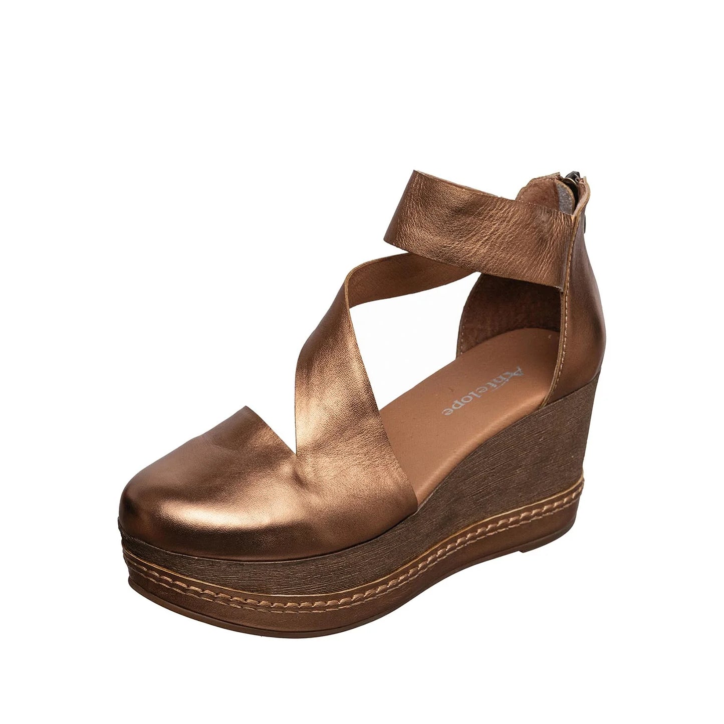 Ravi Bronze Wedge