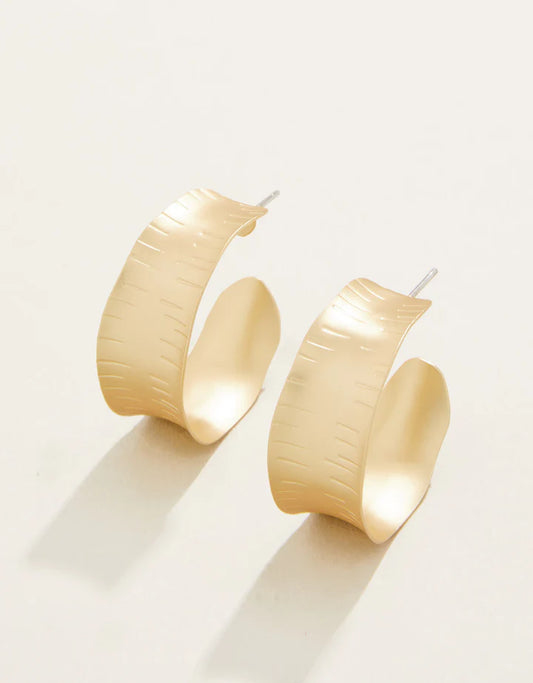 Queenie Midi Hoop Earrings