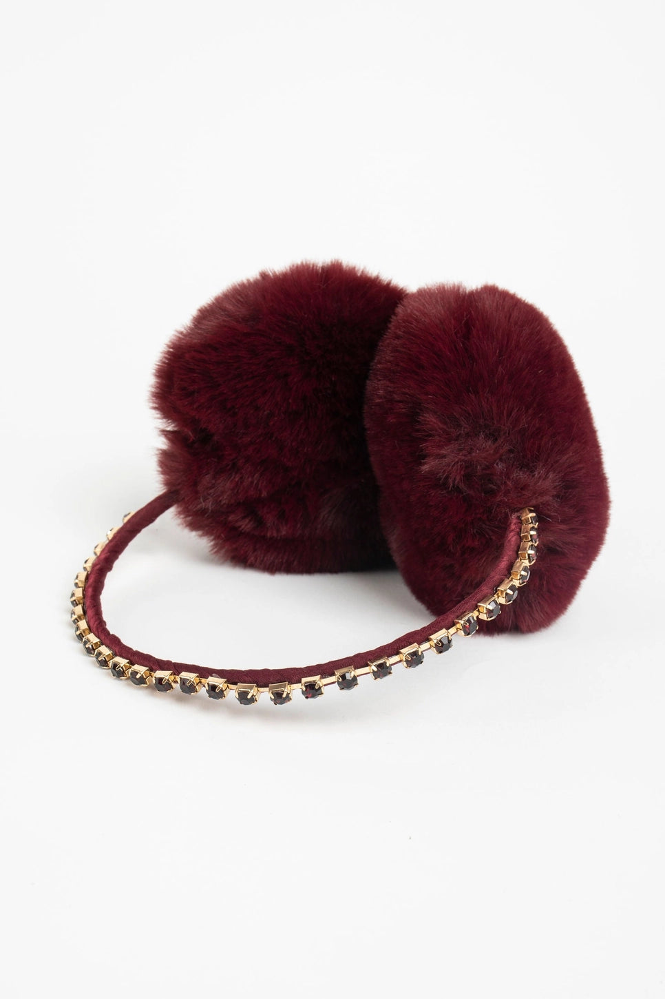 Noel Crystal Earmuff - Merlot