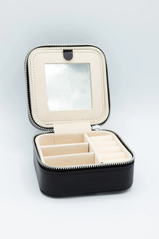 Simply Southern Leather Jewelry Case - Black