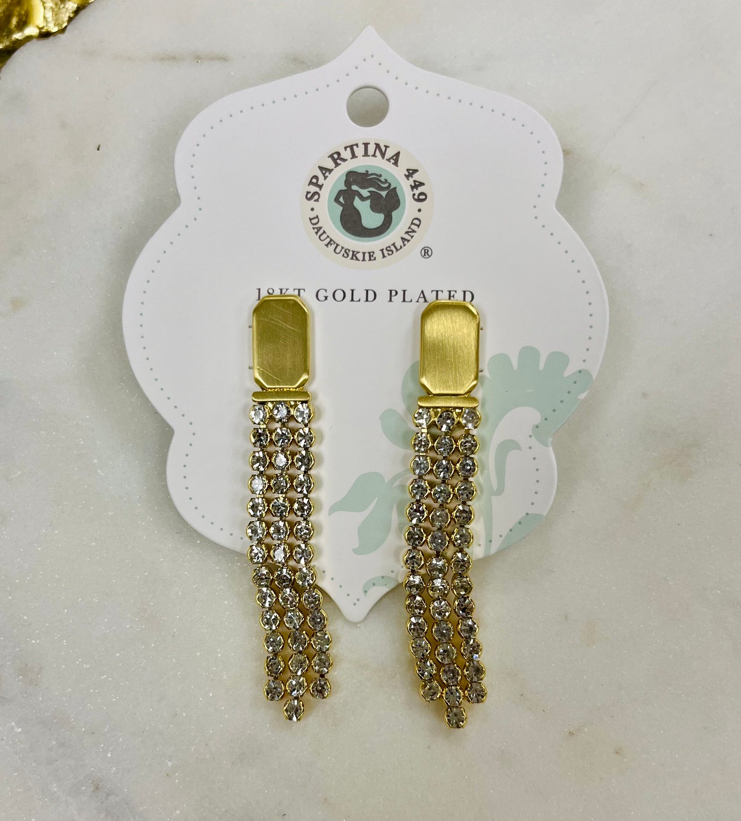 Mill Creek Earrings - Crystal