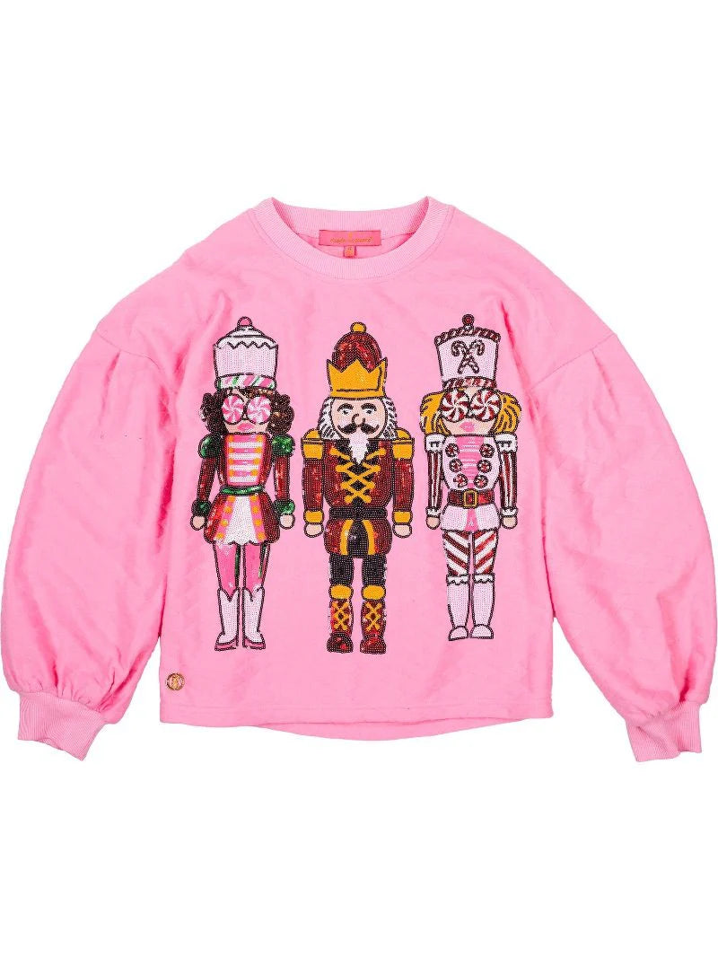 Sequined Nutcracker Sweatshirt