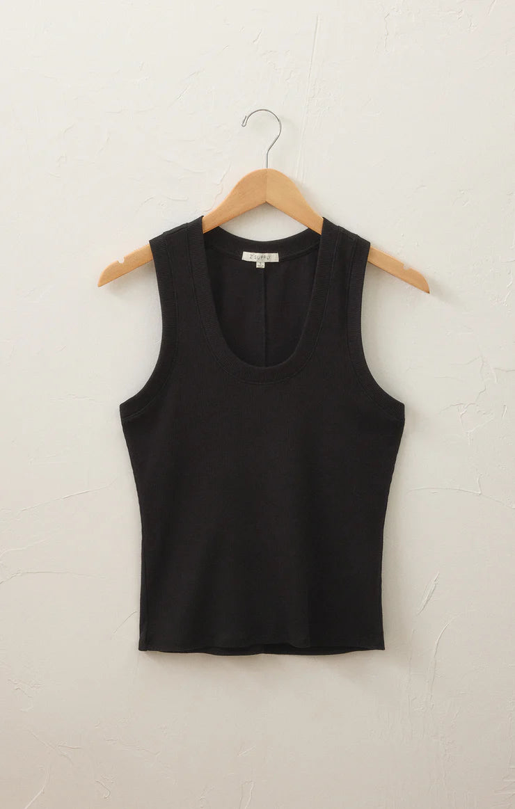 Sirena Rib Tank - Black