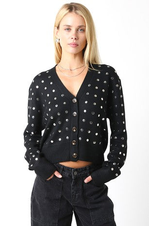 Studded Sweater