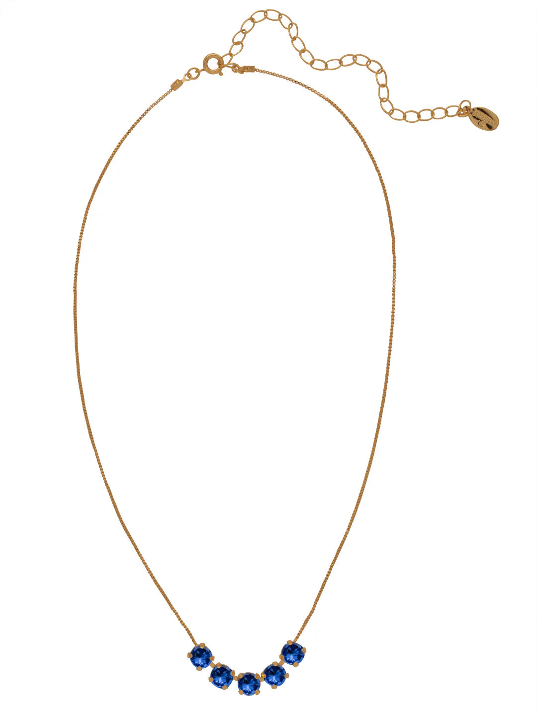 Shaughna Tennis Necklace - Sapphire