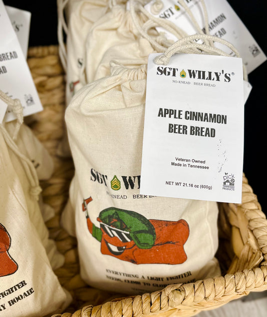 Sgt. Willy’s Beer Bread - Apple Cinnamon