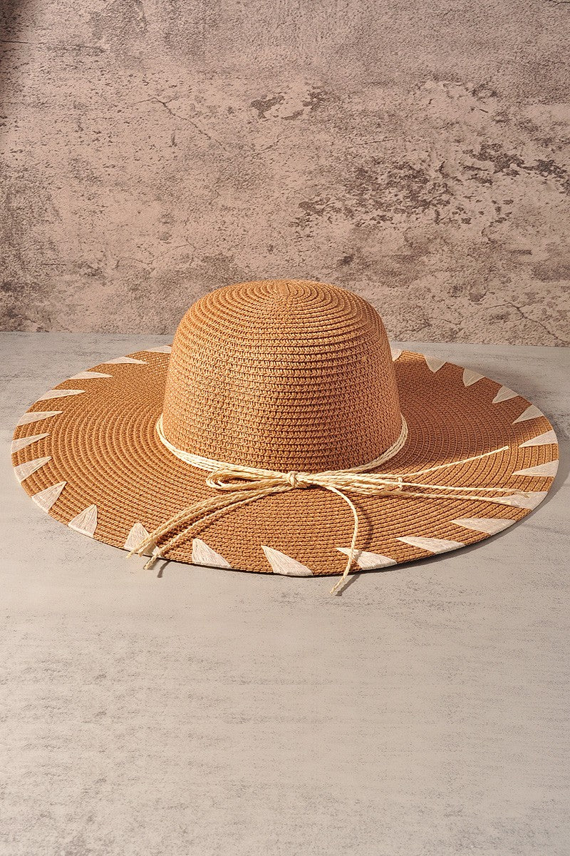 Handmade Edge Detailed Floppy Hat