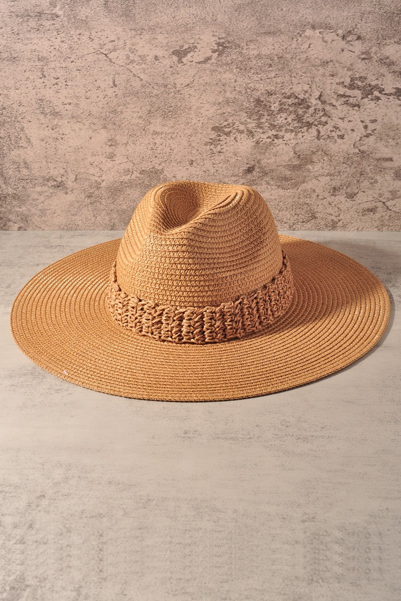 Paper Straw Braid Sun Hat