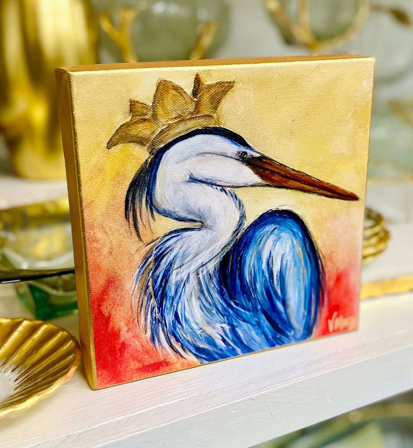 "Bayou Royalty" Canvas Fine Art Reproduction