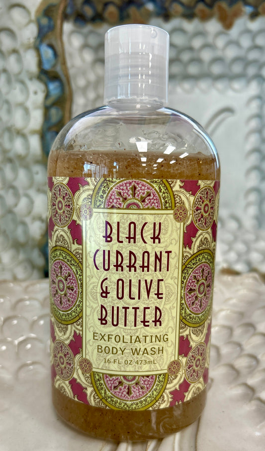FINAL SALE Greenwich Bay Black Currant-Exfoliating Body Wash