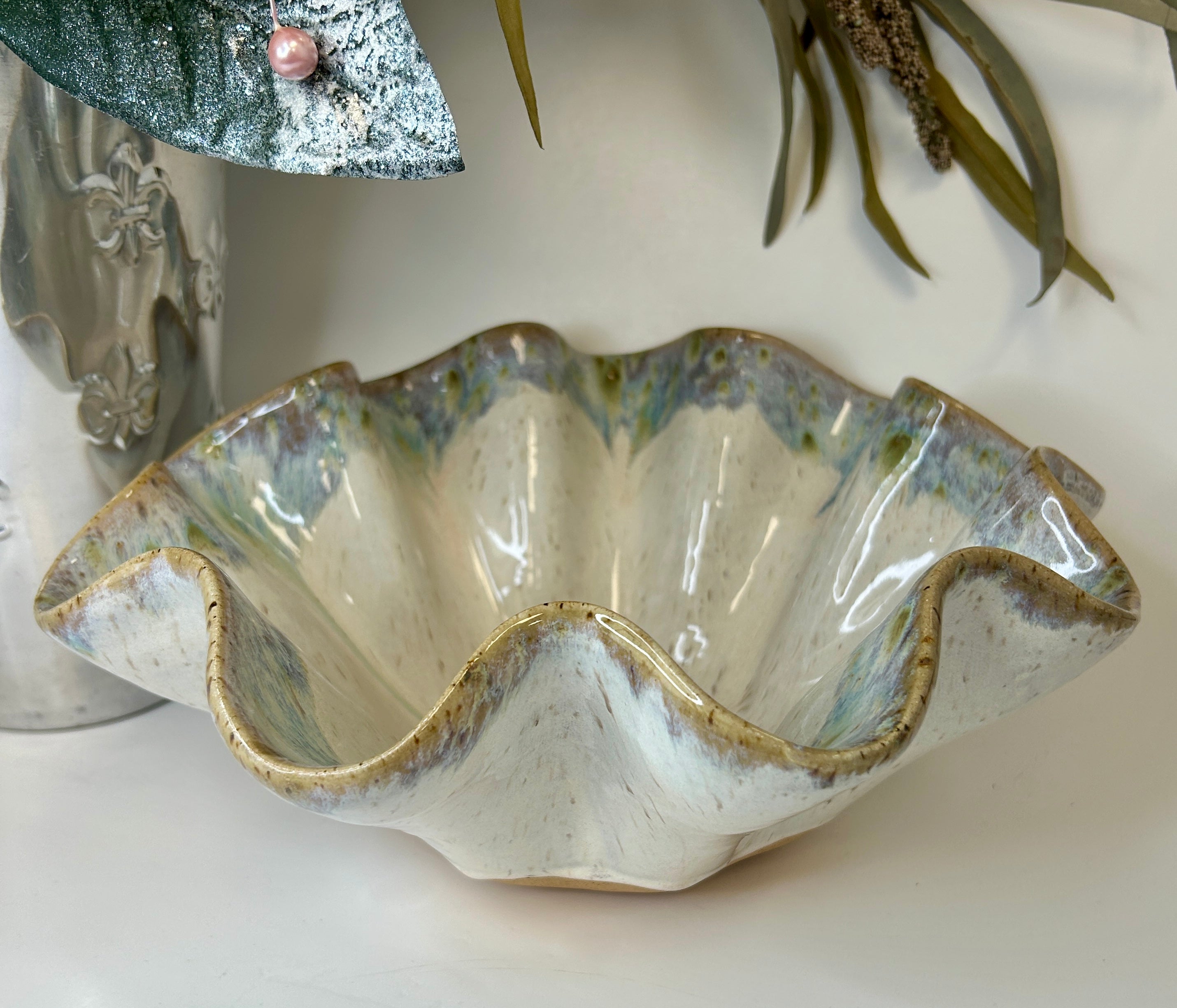 Etta B Pottery Bloom Bowl - Thumbnail 3