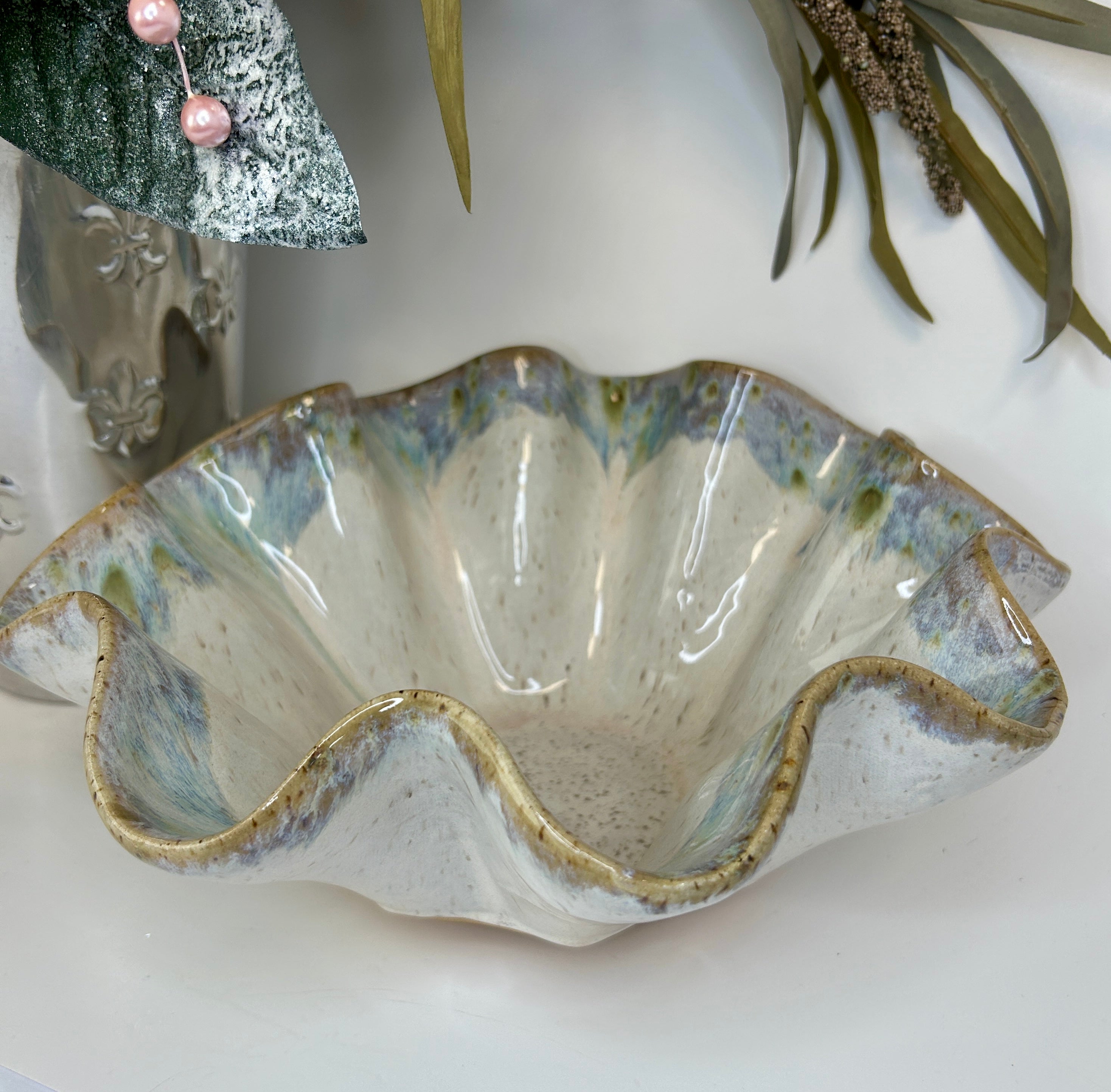 Etta B Pottery Bloom Bowl - Thumbnail 4