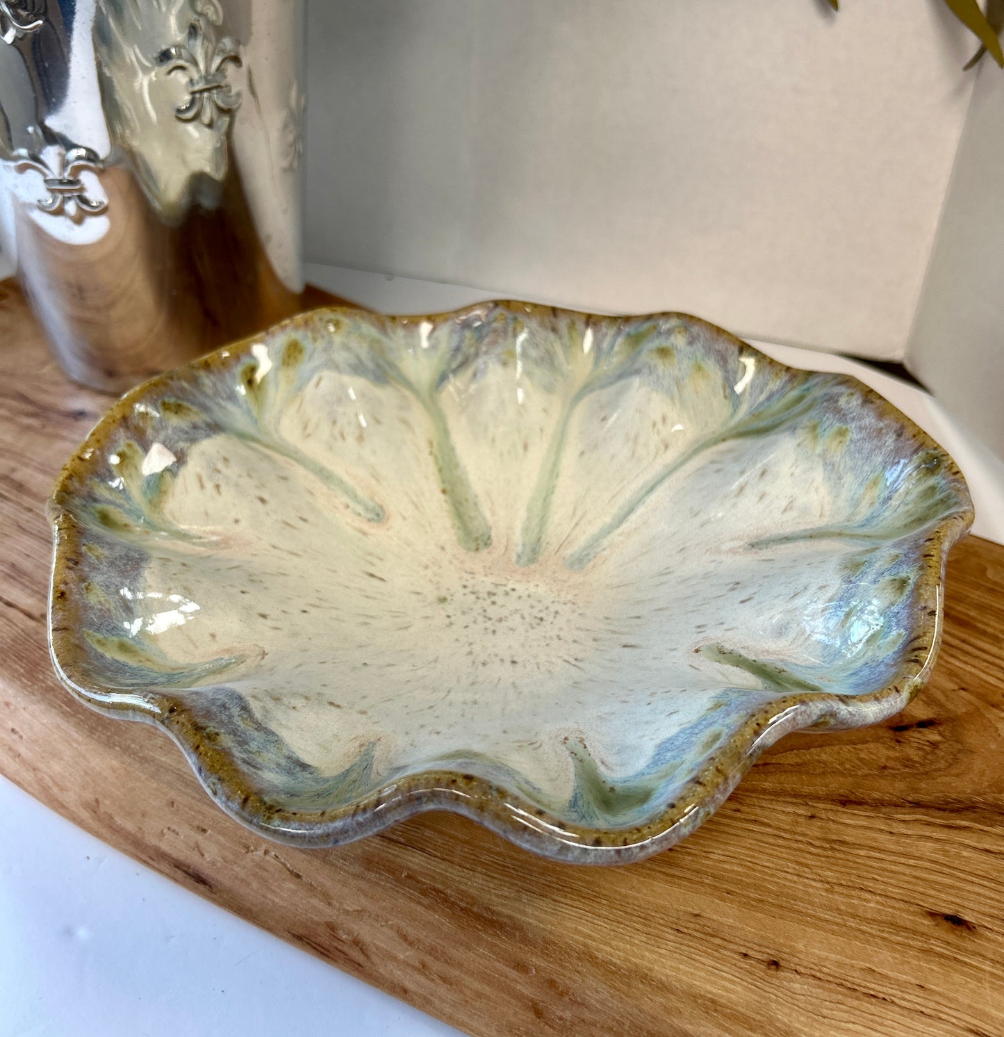 Etta B Mini Freeform Bowl-Botanical