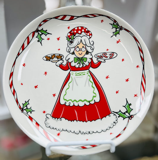 Holiday Jollies Mrs. Santa Dish