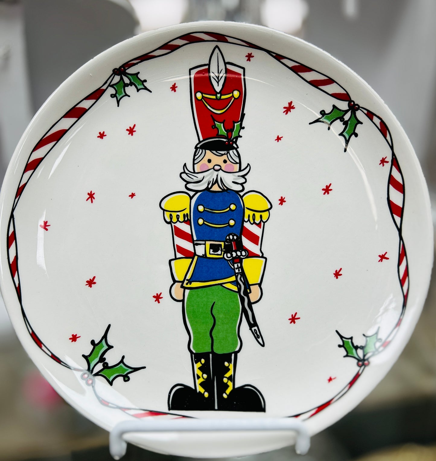 Holiday Jollies Nutcracker Dish