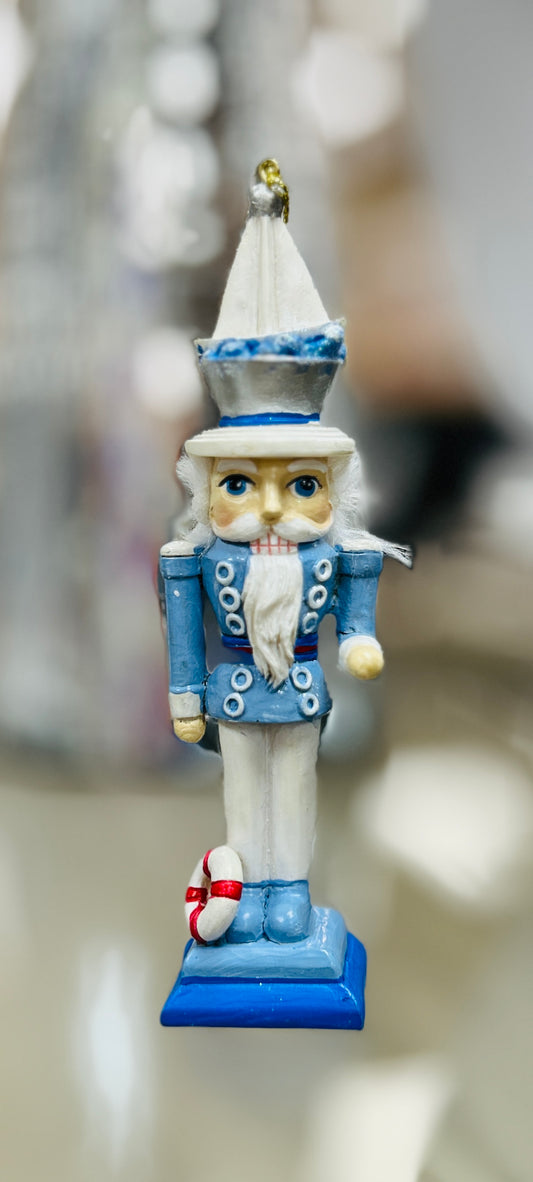 Hollywood Nautical Nutcracker Ornament- SAILBOAT