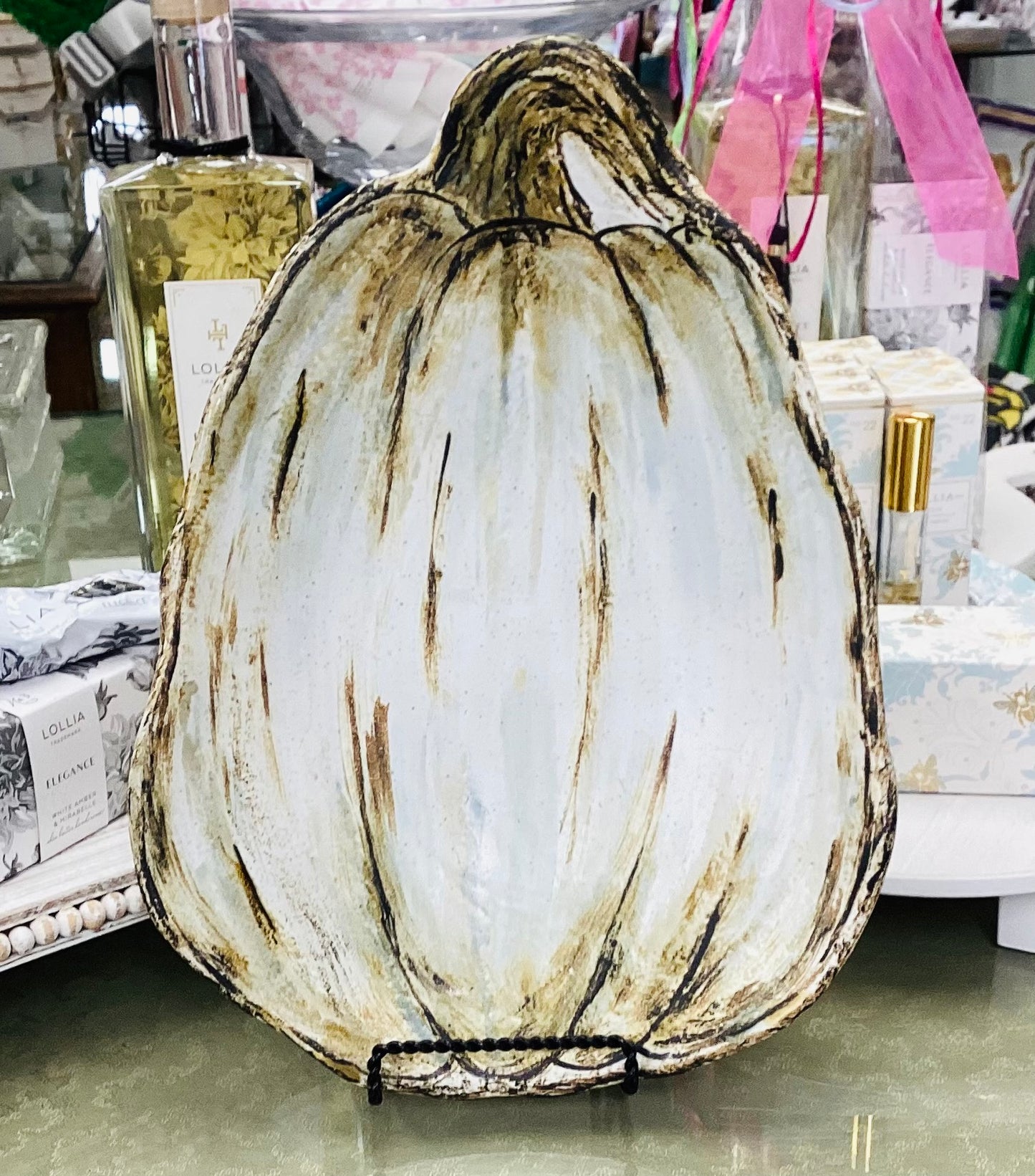 Etta B Long Pumpkin Plate-Large