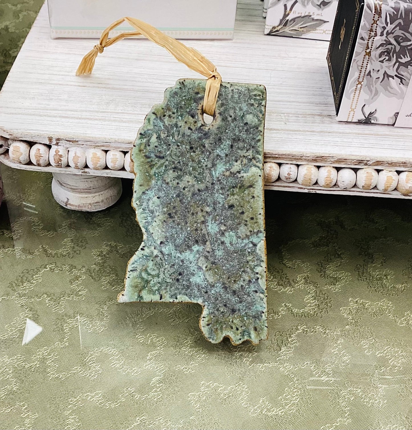 Mississippi Clay Pottery Ornament