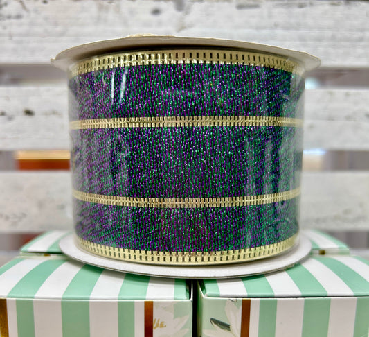 Multi Metallic Nylon Ribbon