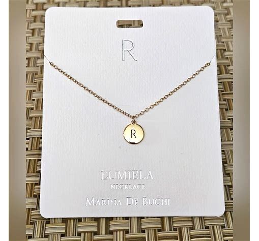 FINAL SALE Buchi Initial Necklaces-R