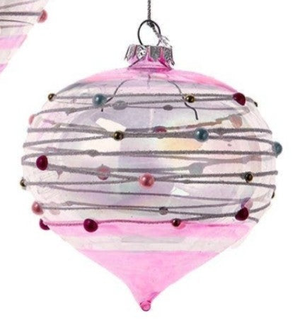 Bubblegum Ornament- BALL, FINIAL, ONION
