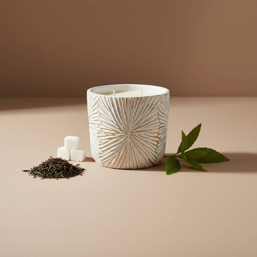 20 oz Sky Burst Candle: Zydeco Amber