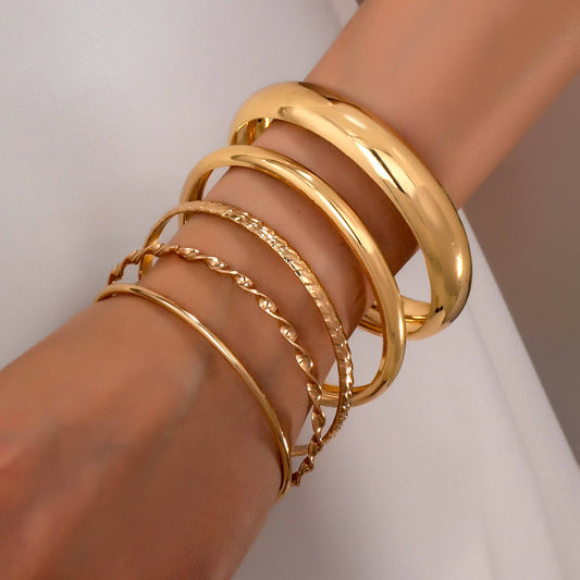 Reese Bangle Bracelet Stack