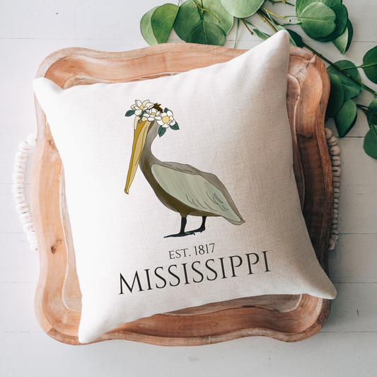 Pelican Mississippi Pillow