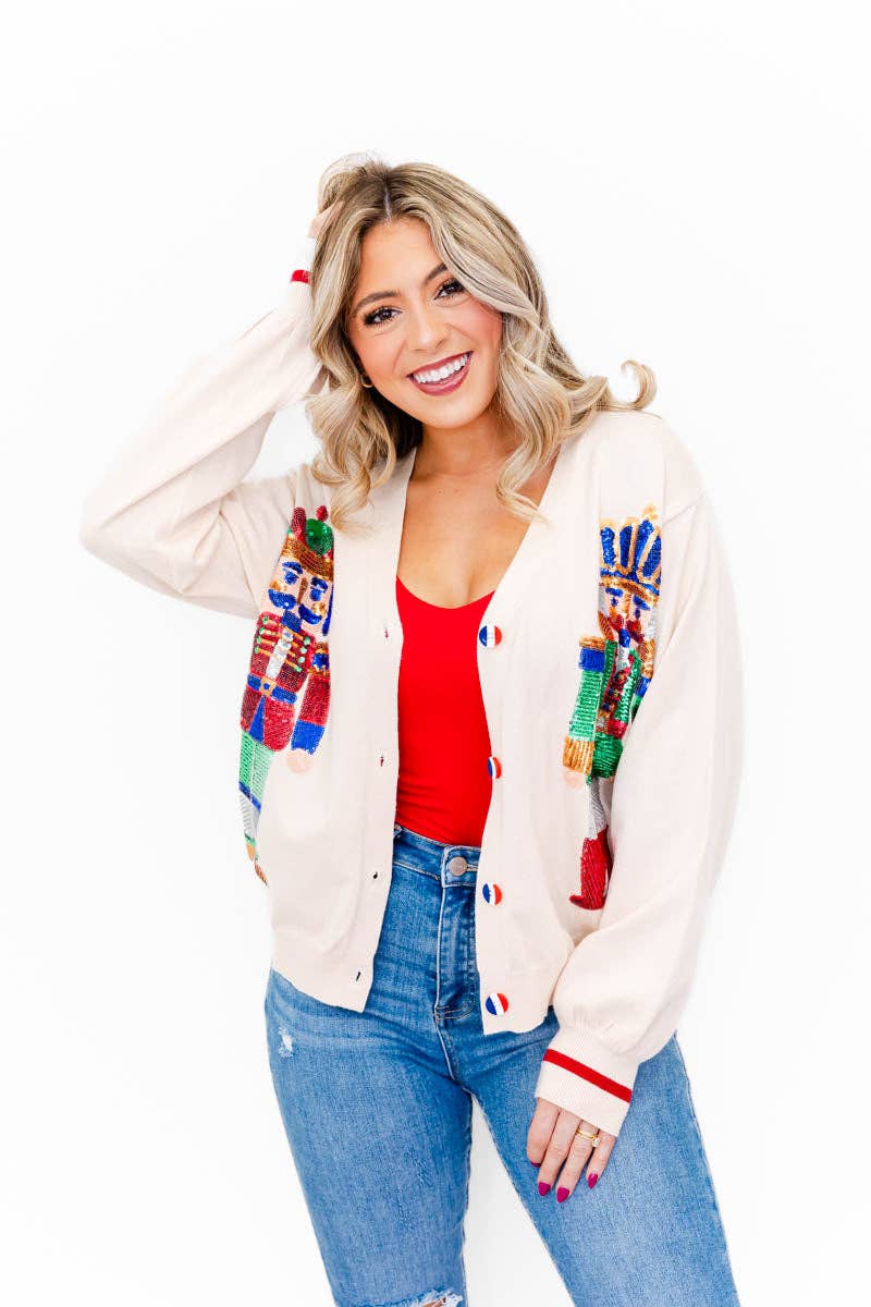Twinkle Toyland Nutcracker Cardigan
