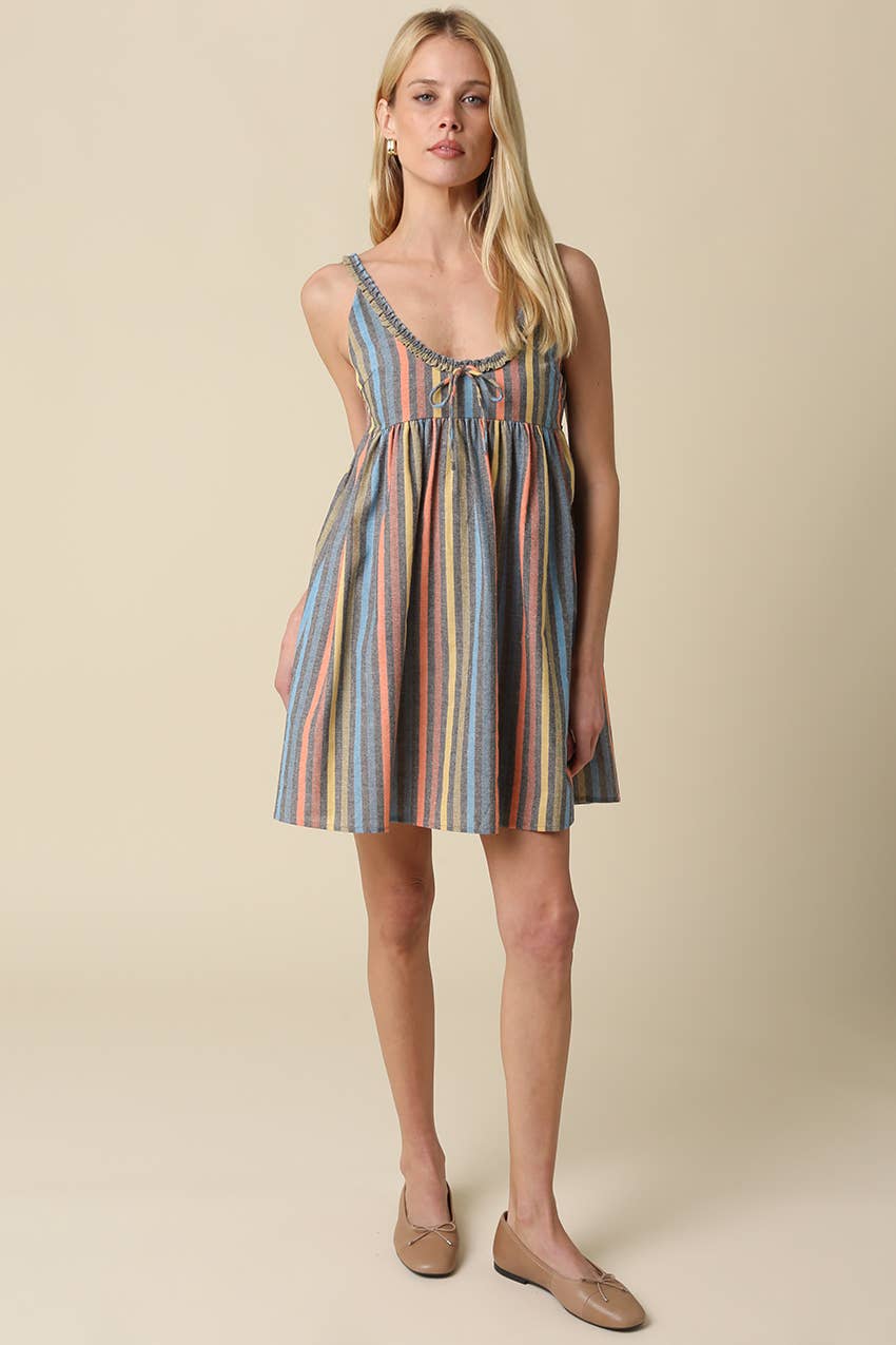 Skye Babydoll Mini Dress