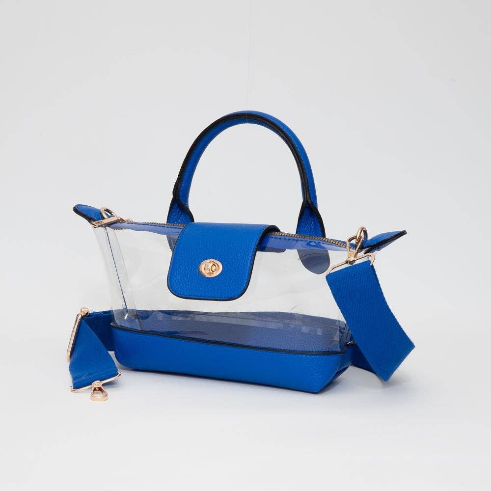 Royal blue mini bag