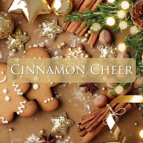 Cinnamon Cheer: 20 oz Marquis Candle