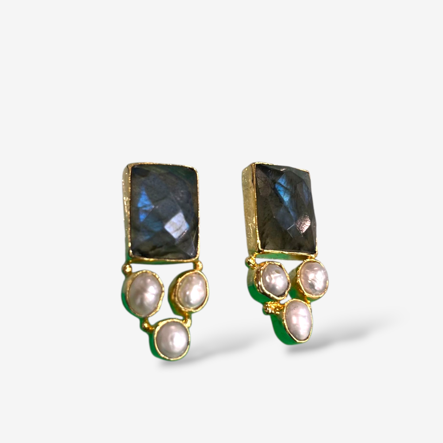 Venus Vibe Earrings: Amazonite